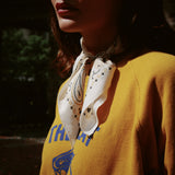 THE GREAT CREAM SILK BANDANA