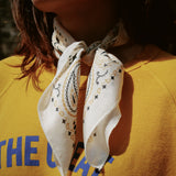 THE GREAT CREAM SILK BANDANA