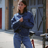 LEVIS 90s DARK WASH TRUCKER JACKET
