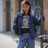 LEVIS 90s DARK WASH TRUCKER JACKET