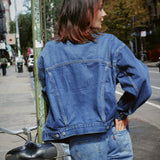 LEVIS 90s DARK WASH TRUCKER JACKET
