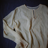 1920s SHEER KEYHOLE BLOUSE