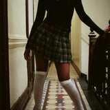 MARINA PLAID SKIRT