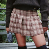 VARTAN PLAID SKIRT