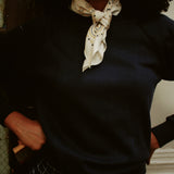 VINTAGE NAVY RAGLAN SWEATSHIRT