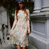 VINTAGE 1940'S HOUSE DRESS