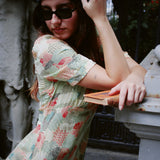 VINTAGE 1940'S HOUSE DRESS