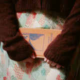 MEILLEUR MOMENT COFFEE SILK-CASHMERE CARDIGAN