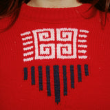 VINTAGE RED 1960s JANZEN SWEATER