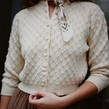 VINTAGE 1950s NOVELTY CARDIGAN