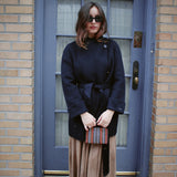 MEILLEUR MOMENT DARK NAVY KIMONO COAT