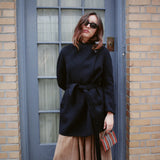 MEILLEUR MOMENT DARK NAVY KIMONO COAT