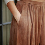 VINTAGE 1970s SUEDE SKIRT