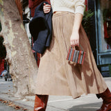 VINTAGE 1970s SUEDE SKIRT
