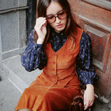 VINTAGE 70'S CORDUROY VEST