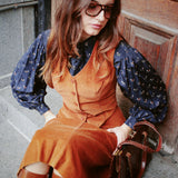 VINTAGE 70'S CORDUROY VEST