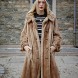 VINTAGE MARGOT TENENBAUM FUR COAT