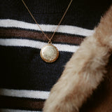 VINTAGE MINI CIRCLE LOCKET