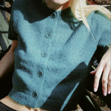 EMERALD SHORT SLEEVE CARDIGAN