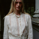 ANTIQUE 1890s VICTORIAN BLOUSE