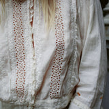 ANTIQUE 1890s VICTORIAN BLOUSE