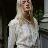 ANTIQUE 1890s VICTORIAN BLOUSE