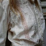 ANTIQUE 1890s VICTORIAN BLOUSE