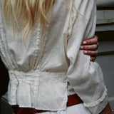 ANTIQUE 1890s VICTORIAN BLOUSE
