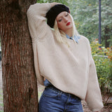AMERICAN VINTAGE CLAIR BEIGE SWEATER