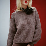 AMERICAN VINTAGE ZOLLY SWEATER MELANGE BRANCH