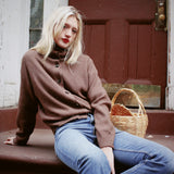 HAZEL HIGH NECK CARDIGAN