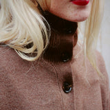HAZEL HIGH NECK CARDIGAN