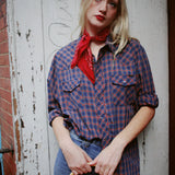 VINTAGE 70S WESTERN BUTTON-UP SHIRT