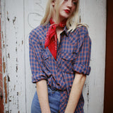 VINTAGE 70S WESTERN BUTTON-UP SHIRT