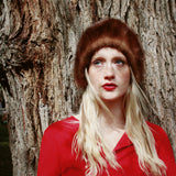 VINTAGE 1930s BEAVER FUR HAT