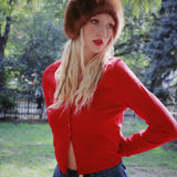 VINTAGE 1930s BEAVER FUR HAT