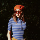 ELLIOT RIBBED STRIPE POLO