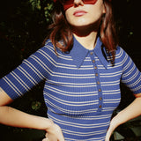 ELLIOT RIBBED STRIPE POLO