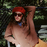 DEMYLEE INGRID WOOL MELANGE CARDIGAN