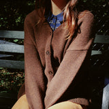 DEMYLEE INGRID WOOL MELANGE CARDIGAN