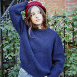 LE BON SHOPPE ELIO CREW NECK ALPACA SWEATER