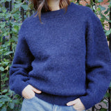 LE BON SHOPPE ELIO CREW NECK ALPACA SWEATER