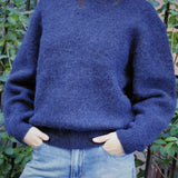LE BON SHOPPE ELIO CREW NECK ALPACA SWEATER