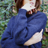 LE BON SHOPPE ELIO CREW NECK ALPACA SWEATER