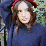 LE BON SHOPPE ELIO CREW NECK ALPACA SWEATER