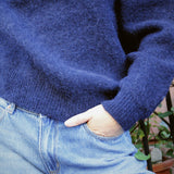 LE BON SHOPPE ELIO CREW NECK ALPACA SWEATER