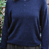 LE BON SHOPPE MATTHEW V-NECK MOHAIR SWEATER