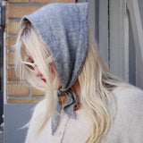 LE BON SHOPPE CASHMERE BANDANA HEATHER GREY