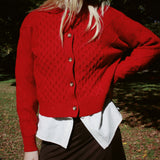 LEVI'S CHARLOTTE CREWNECK CARDIGAN