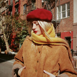 ROSIE SUEDE SHERPA LINED BOMBER JACKET